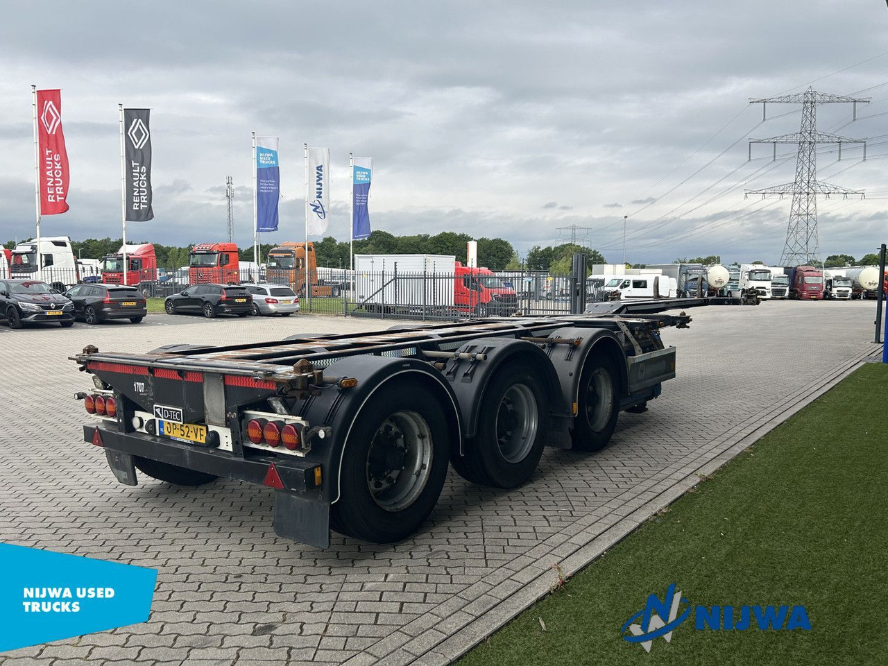 D-TEC FLEXITRAILER 20-30-40-45 ft containers + Genset - Επικαθήμενο μεταφοράς εμπορευματοκιβωτίων/ Κινητό αμάξωμα: φωτογραφία 4 D-TEC FLEXITRAILER 20-30-40-45 ft containers + Genset - Επικαθήμενο μεταφοράς εμπορευματοκιβωτίων/ Κινητό αμάξωμα: φωτογραφία 4