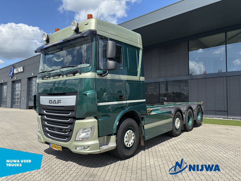 DAF XF 460 8x2 20ft container systeem - Φορτηγό μεταφοράς εμπορευματοκιβωτίων/ Κινητό αμάξωμα: φωτογραφία 1 DAF XF 460 8x2 20ft container systeem - Φορτηγό μεταφοράς εμπορευματοκιβωτίων/ Κινητό αμάξωμα: φωτογραφία 1