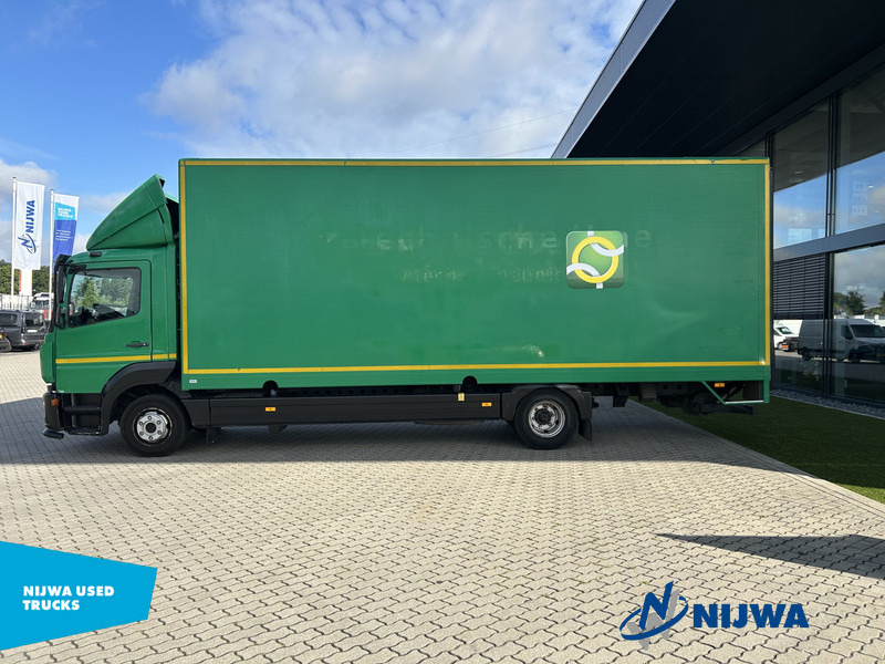 Mercedes-Benz Atego Laadklep + Zijdeur - Φορτηγό κόφα: φωτογραφία 5 Mercedes-Benz Atego Laadklep + Zijdeur - Φορτηγό κόφα: φωτογραφία 5