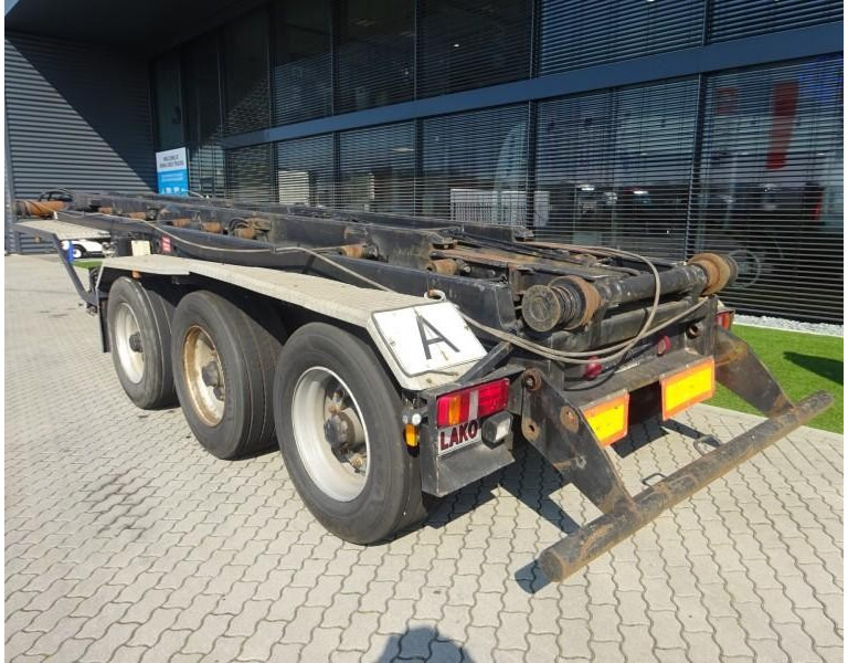 Lako Container oplegger - Επικαθήμενο μεταφοράς εμπορευματοκιβωτίων/ Κινητό αμάξωμα: φωτογραφία 4 Lako Container oplegger - Επικαθήμενο μεταφοράς εμπορευματοκιβωτίων/ Κινητό αμάξωμα: φωτογραφία 4