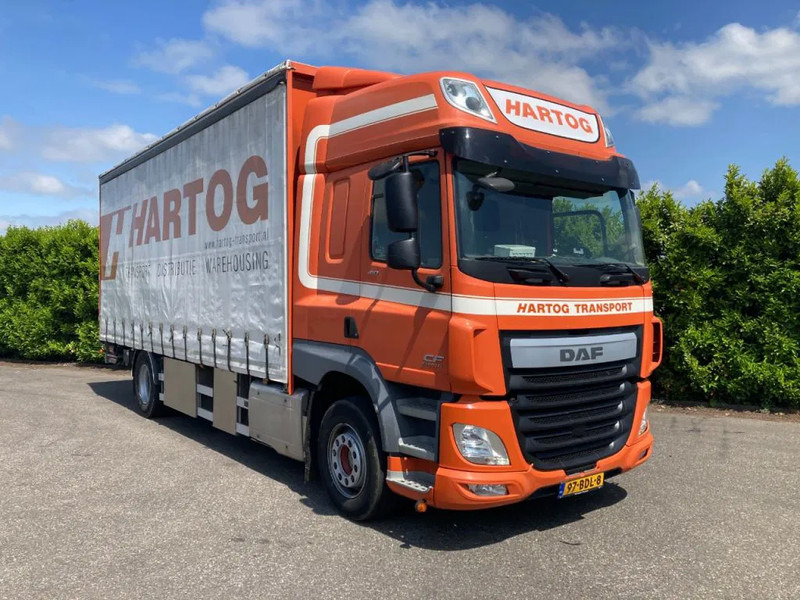 DAF CF 410 FA Euro6 Schuifzeilen vooras 9,0 ton - Φορτηγό κόφα: φωτογραφία 1 DAF CF 410 FA Euro6 Schuifzeilen vooras 9,0 ton - Φορτηγό κόφα: φωτογραφία 1