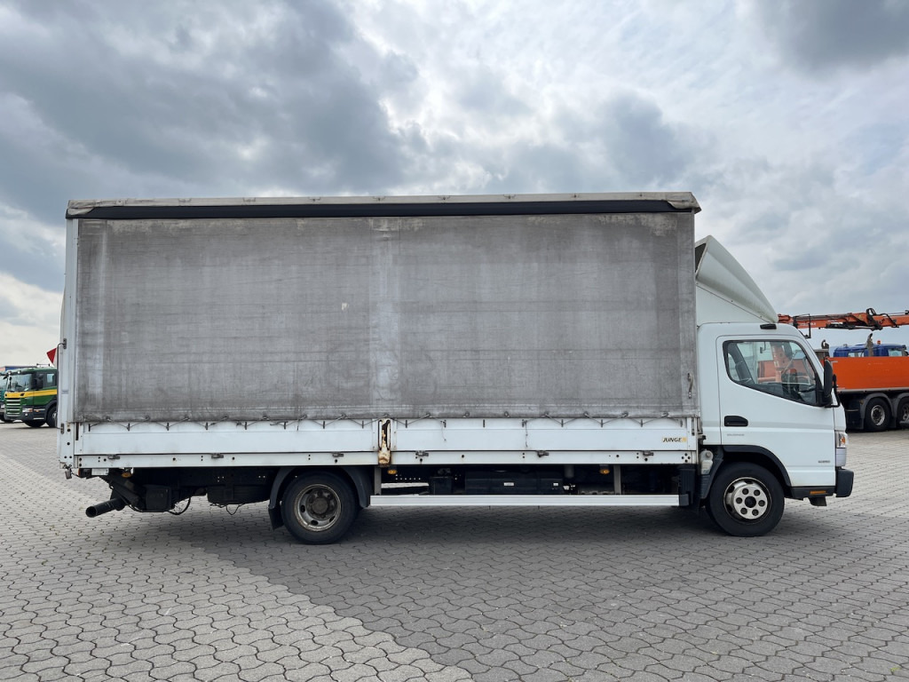 Επαγγελματικό αυτοκίνητο με μουσαμά FUSO Canter 7C18 4x2 Ladebordwand: φωτογραφία 10
