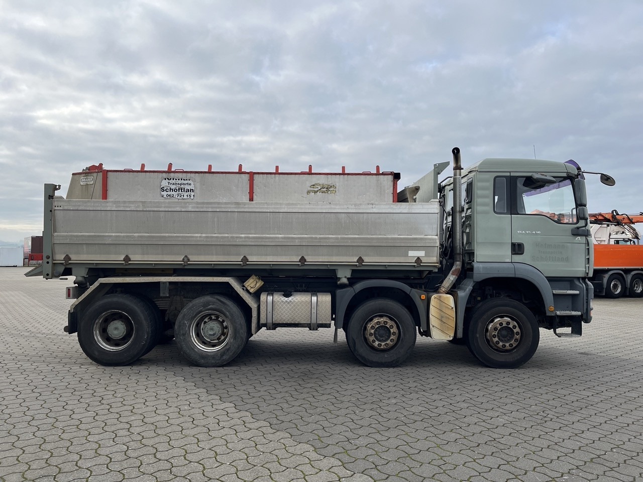 Φορτηγό ανατρεπόμενο MAN 35.430 8x4    Intarder   Analog Tacho   Bordmatik: φωτογραφία 8