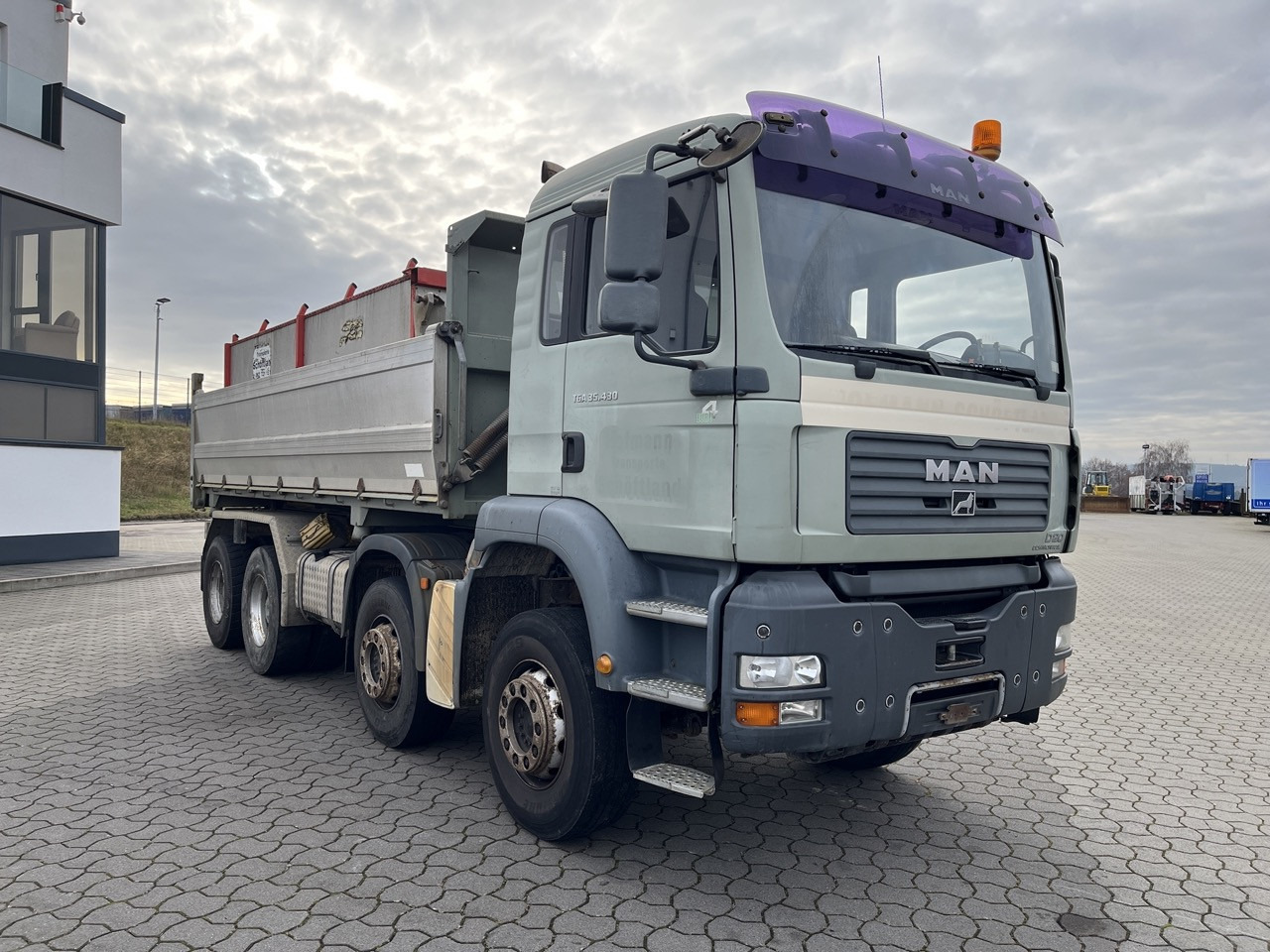 Φορτηγό ανατρεπόμενο MAN 35.430 8x4    Intarder   Analog Tacho   Bordmatik: φωτογραφία 9