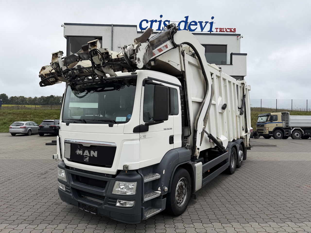 MAN TGS 26.320 6x2 BL Faun Frontlader - Απορριμματοφόρο: φωτογραφία 1 MAN TGS 26.320 6x2 BL Faun Frontlader - Απορριμματοφόρο: φωτογραφία 1