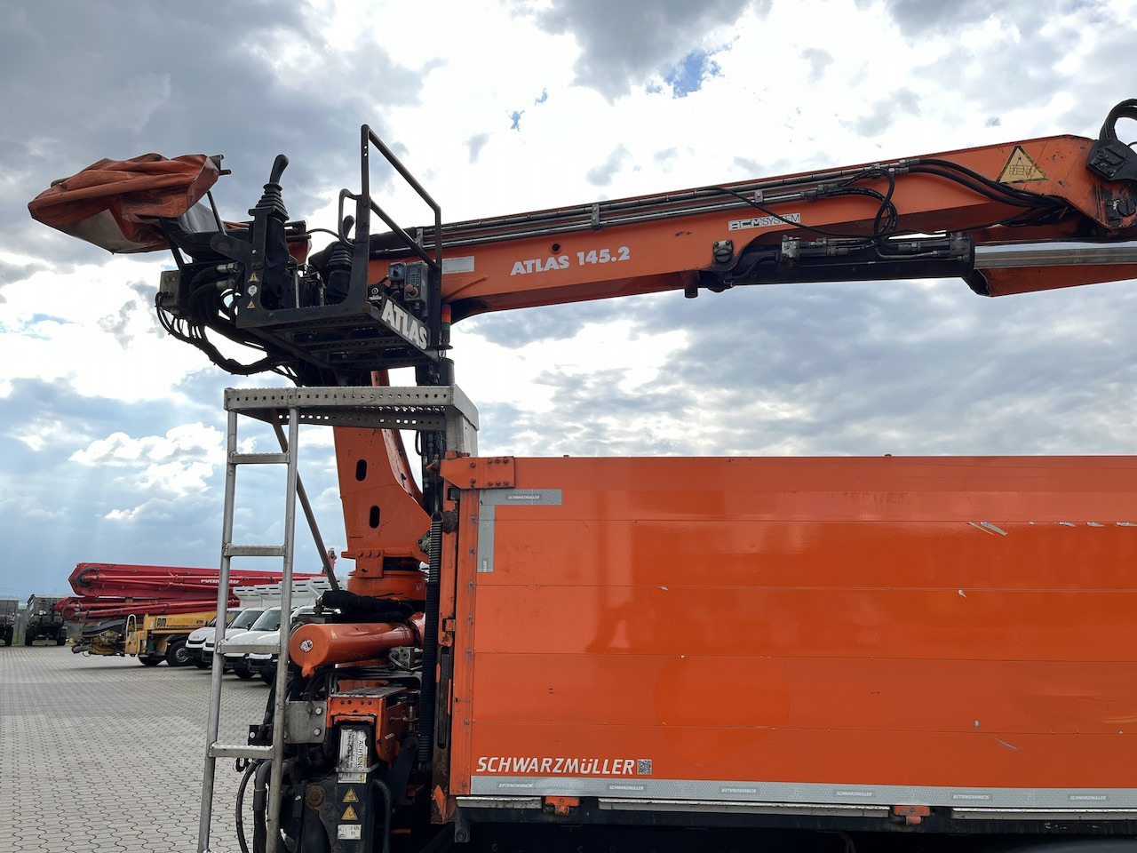 MAN TGX 26.480 6x2 Atlas 145.2 Kran Baustoff AHK - Φορτηγό με ανοιχτή καρότσα, Φορτηγό με γερανό: φωτογραφία 5 MAN TGX 26.480 6x2 Atlas 145.2 Kran Baustoff AHK - Φορτηγό με ανοιχτή καρότσα, Φορτηγό με γερανό: φωτογραφία 5