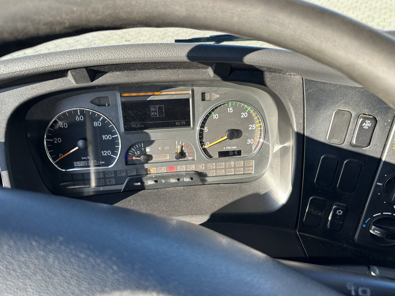 Mercedes-Benz Atego 1529 4x2  Atlas 57.3-A2   Kadaverkipper - Φορτηγό ανατρεπόμενο, Φορτηγό με γερανό: φωτογραφία 5 Mercedes-Benz Atego 1529 4x2  Atlas 57.3-A2   Kadaverkipper - Φορτηγό ανατρεπόμενο, Φορτηγό με γερανό: φωτογραφία 5