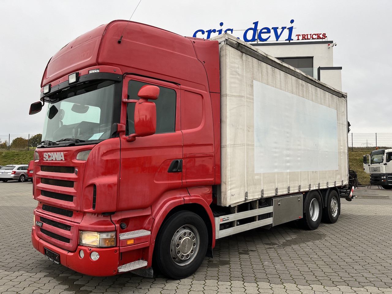 Scania R440 6x2 Hiab 166 E-5 HiDuo | AHK | Lenk-Lift A. - Φορτηγό μουσαμάς, Φορτηγό με γερανό: φωτογραφία 1 Scania R440 6x2 Hiab 166 E-5 HiDuo | AHK | Lenk-Lift A. - Φορτηγό μουσαμάς, Φορτηγό με γερανό: φωτογραφία 1