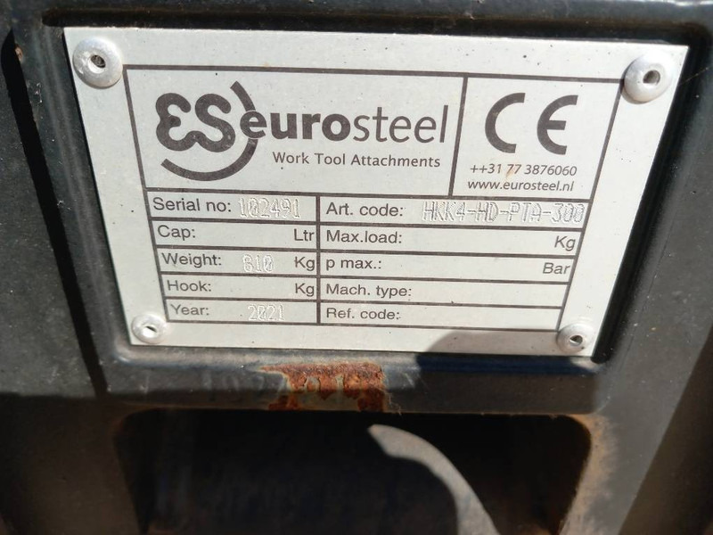 Eurosteel Powertilt 300 - Σύστημα tiltrotator: φωτογραφία 5 Eurosteel Powertilt 300 - Σύστημα tiltrotator: φωτογραφία 5