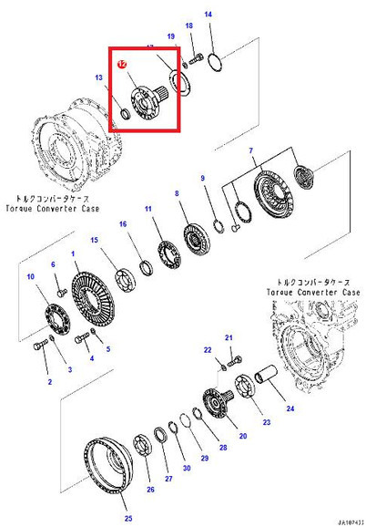 Komatsu WA800-8 SHAFT 42C-13-22520 - Κιβώτιο ταχυτήτων για Κατασκευή μηχανήματα: φωτογραφία 2 Komatsu WA800-8 SHAFT 42C-13-22520 - Κιβώτιο ταχυτήτων για Κατασκευή μηχανήματα: φωτογραφία 2