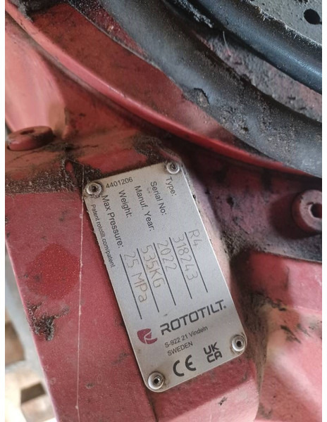 ROTOTILT R4 - Σύστημα tiltrotator: φωτογραφία 2 ROTOTILT R4 - Σύστημα tiltrotator: φωτογραφία 2