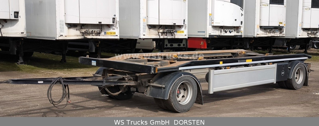 Hüffermann HAR 20.67 Abrollanhänger Doppelbereifung - Ρυμούλκα γάντζος/ Αλυσιδάκι: φωτογραφία 1 Hüffermann HAR 20.67 Abrollanhänger Doppelbereifung - Ρυμούλκα γάντζος/ Αλυσιδάκι: φωτογραφία 1