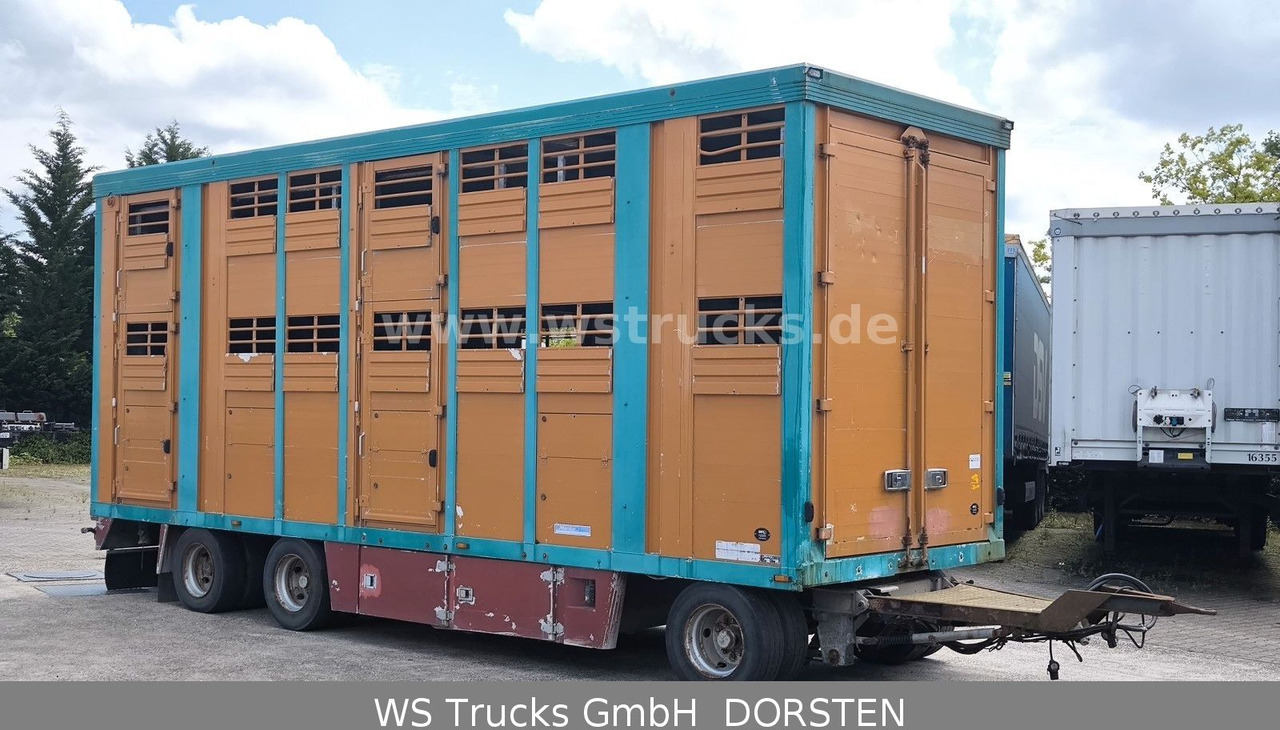 Menke-Janzen Menke 2 Stock Vollalu 8 m Hubdach Viehanhänger - Ρυμούλκα μεταφορά ζώων: φωτογραφία 4 Menke-Janzen Menke 2 Stock Vollalu 8 m Hubdach Viehanhänger - Ρυμούλκα μεταφορά ζώων: φωτογραφία 4
