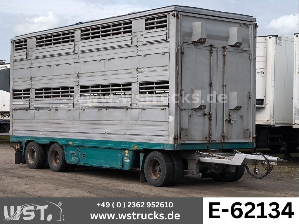 Pezzaioli Pezzaiolli 2 Stock RBA31F ausfahrbares Dach - Ρυμούλκα μεταφορά ζώων: φωτογραφία 1 Pezzaioli Pezzaiolli 2 Stock RBA31F ausfahrbares Dach - Ρυμούλκα μεταφορά ζώων: φωτογραφία 1