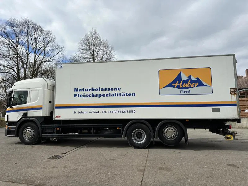 Scania P410 6x2 Fleisch LKW Rohrbahnen Vector 1550 - Φορτηγό ψυγείο: φωτογραφία 2 Scania P410 6x2 Fleisch LKW Rohrbahnen Vector 1550 - Φορτηγό ψυγείο: φωτογραφία 2
