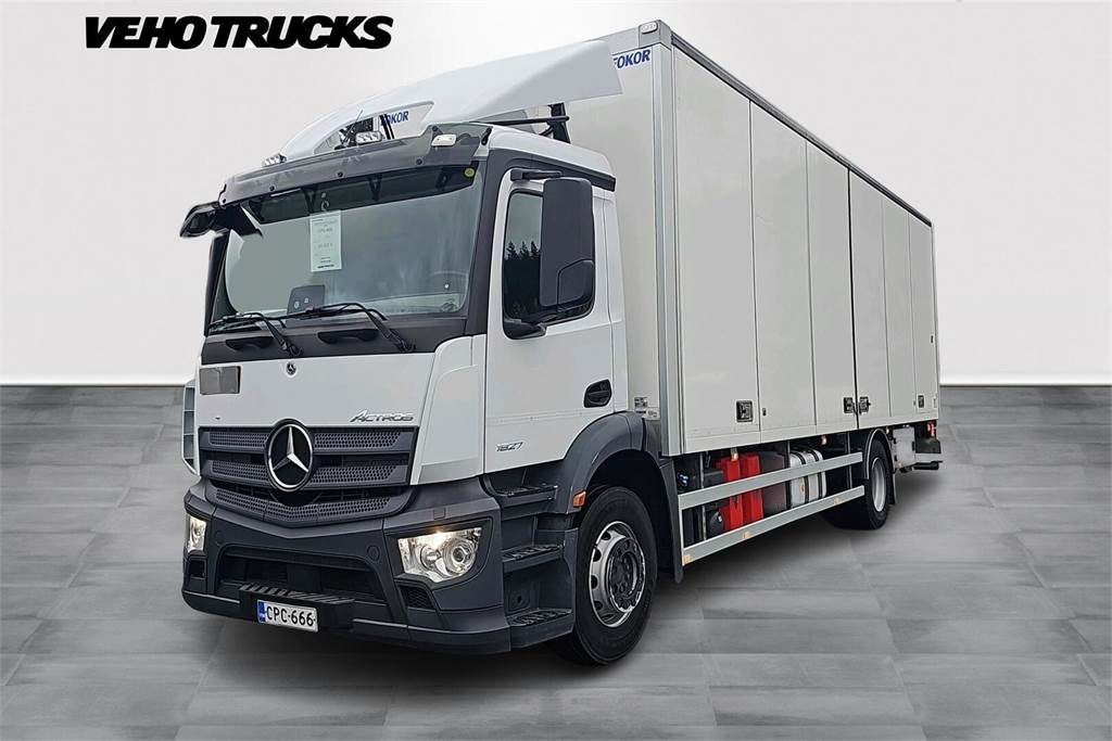 Mercedes-Benz ACTROS 5 SM 1827 L KSA - Φορτηγό κόφα: φωτογραφία 1 Mercedes-Benz ACTROS 5 SM 1827 L KSA - Φορτηγό κόφα: φωτογραφία 1