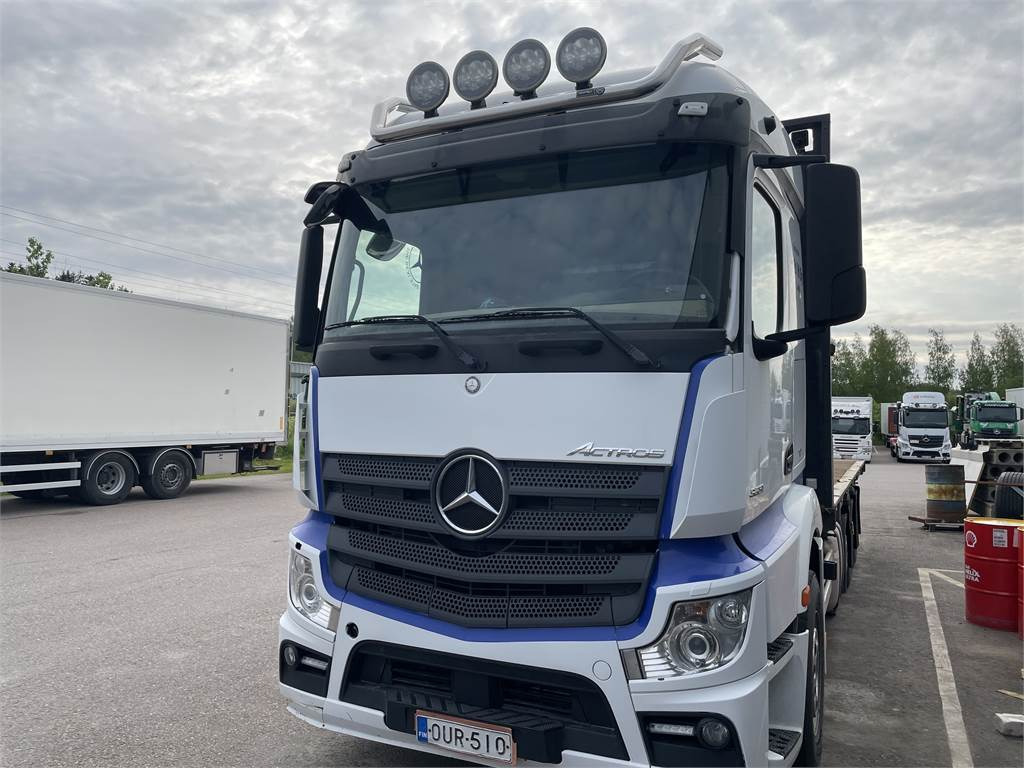 Mercedes-Benz Actros L - Φορτηγό με ανοιχτή καρότσα: φωτογραφία 3 Mercedes-Benz Actros L - Φορτηγό με ανοιχτή καρότσα: φωτογραφία 3