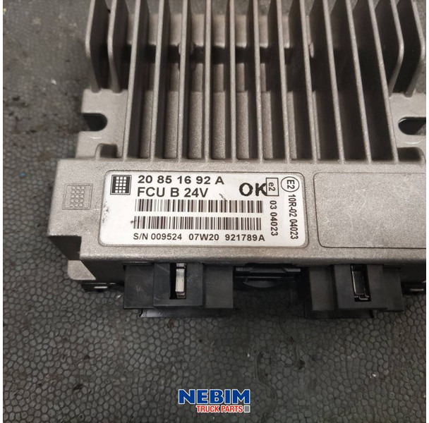 Volvo Volvo - 20851692 - Regeleenheid FCU basic - Ανταλλακτικό για Φορτηγό: φωτογραφία 2 Volvo Volvo - 20851692 - Regeleenheid FCU basic - Ανταλλακτικό για Φορτηγό: φωτογραφία 2