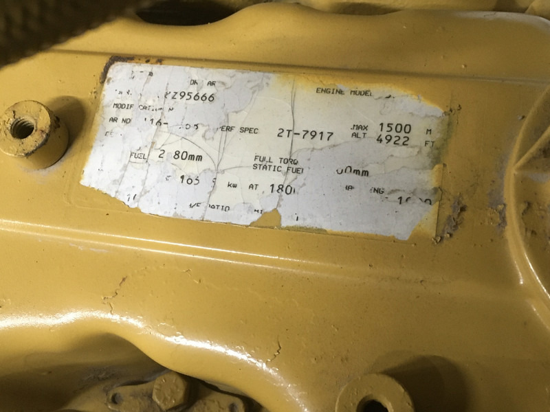 Κατασκευή μηχανήματα Caterpillar 3306B 08Z-1167568 USED: φωτογραφία 6 Κατασκευή μηχανήματα Caterpillar 3306B 08Z-1167568 USED: φωτογραφία 6