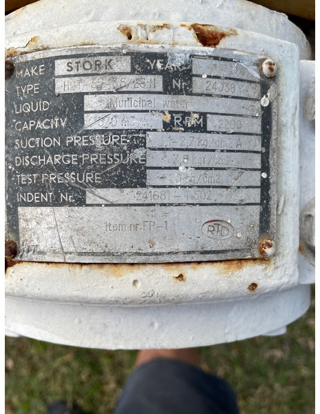 Αντλία νερού MWM D232 V12 PUMP USED: φωτογραφία 6