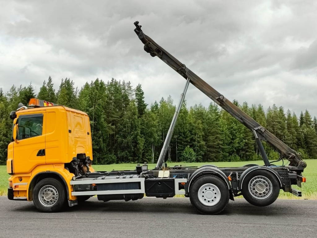 Scania R 500 - Φορτηγό καδοφόρος φορτωτής: φωτογραφία 4 Scania R 500 - Φορτηγό καδοφόρος φορτωτής: φωτογραφία 4