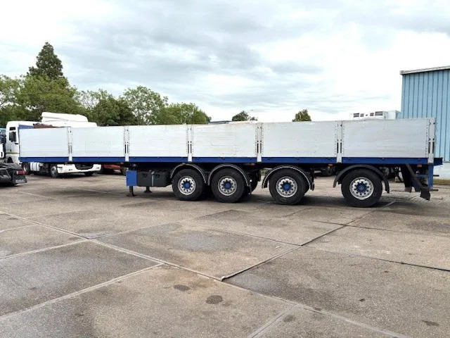 Kwb KWB P-504-STI-H 4-AXLE FLATBED TRAILER (SAF AXLES / 2x STEERING AXLE / 2x LIFT-AXLE / ALUMINIUM SIDE BORDS /ABS-EBS) - Επικαθήμενο πλατφόρμα/ Καρότσα: φωτογραφία 5 Kwb KWB P-504-STI-H 4-AXLE FLATBED TRAILER (SAF AXLES / 2x STEERING AXLE / 2x LIFT-AXLE / ALUMINIUM SIDE BORDS /ABS-EBS) - Επικαθήμενο πλατφόρμα/ Καρότσα: φωτογραφία 5