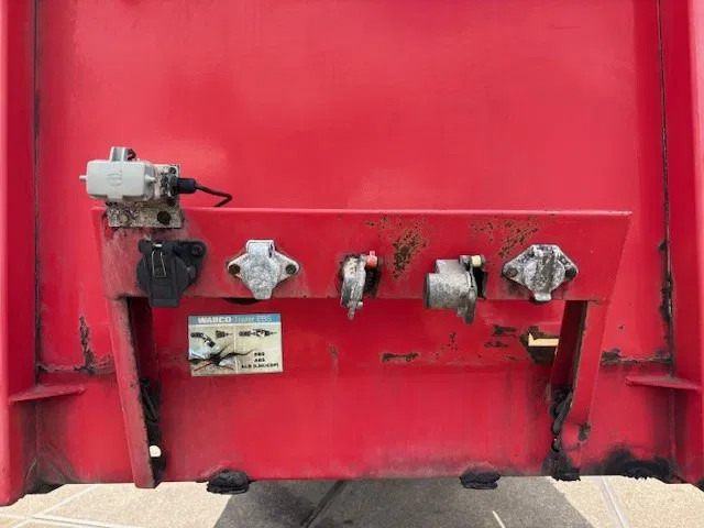 Επικαθήμενο πλατφόρμα/ Καρότσα Kwb P-504-STI-H 4-AXLE FLATBED TRAILER (SAF AXLES / 2x STEERING AXLE / 2x LIFT-AXLE / ABS-EBS): φωτογραφία 11