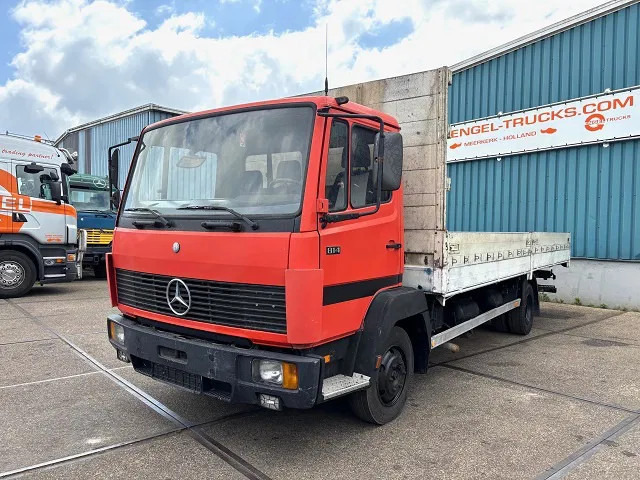 Mercedes-Benz LK 814 (6-CILINDER) WITH OPEN (TENT) BOX & ALUMNIUM SIDE BORDS (MANUAL GEARBOX / 3TH SEAT IN CABIN) - Φορτηγό με ανοιχτή καρότσα: φωτογραφία 1 Mercedes-Benz LK 814 (6-CILINDER) WITH OPEN (TENT) BOX & ALUMNIUM SIDE BORDS (MANUAL GEARBOX / 3TH SEAT IN CABIN) - Φορτηγό με ανοιχτή καρότσα: φωτογραφία 1