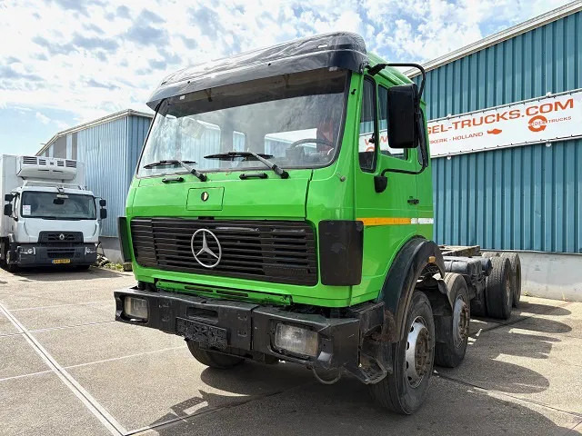 Mercedes-Benz SK 3335K 8x4 FULL STEEL CHASSIS (ZF16 MANUAL GEARBOX / RETARDER / FULL STEEL SUSPENSION / REDUCTION AXLES) - Φορτηγό σασί: φωτογραφία 1 Mercedes-Benz SK 3335K 8x4 FULL STEEL CHASSIS (ZF16 MANUAL GEARBOX / RETARDER / FULL STEEL SUSPENSION / REDUCTION AXLES) - Φορτηγό σασί: φωτογραφία 1
