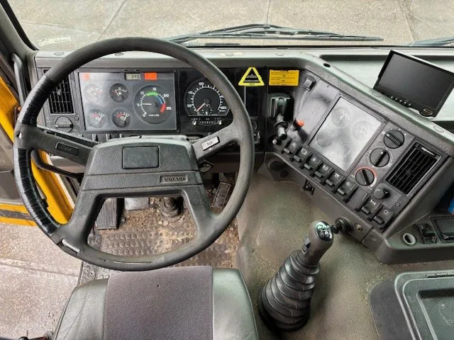Φορτηγό φόρτωσης γάντζου Volvo FL 12.380 6x2 A-RIDE (ORIGINAL DUTCH) HOOK-ARM CONTAINER SYSTEM (FULL STEEL SUSPENSION / REDUCTION AXLE / 10 TIRES / 8.000 KG. F: φωτογραφία 10