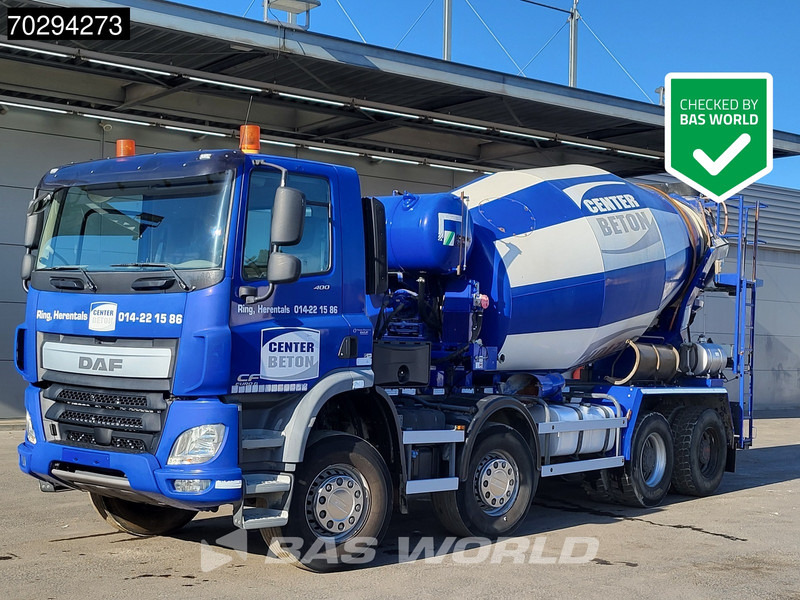 DAF CF 400 8X4 9m3 Stetter AM 9 FHCBL Mixer Manual Big-Axle Steelsuspension Euro 6 - Μπετονιέρα φορτηγό: φωτογραφία 1 DAF CF 400 8X4 9m3 Stetter AM 9 FHCBL Mixer Manual Big-Axle Steelsuspension Euro 6 - Μπετονιέρα φορτηγό: φωτογραφία 1