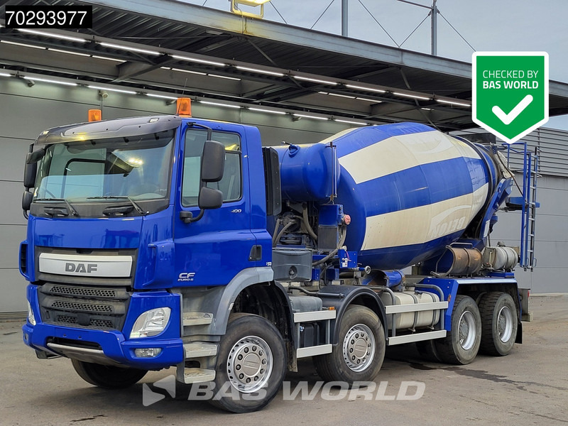 DAF CF 400 8X4 9m3 Stetter Mixer Big-Axle Steel Suspension Manual Euro 6 - Μπετονιέρα φορτηγό: φωτογραφία 1 DAF CF 400 8X4 9m3 Stetter Mixer Big-Axle Steel Suspension Manual Euro 6 - Μπετονιέρα φορτηγό: φωτογραφία 1