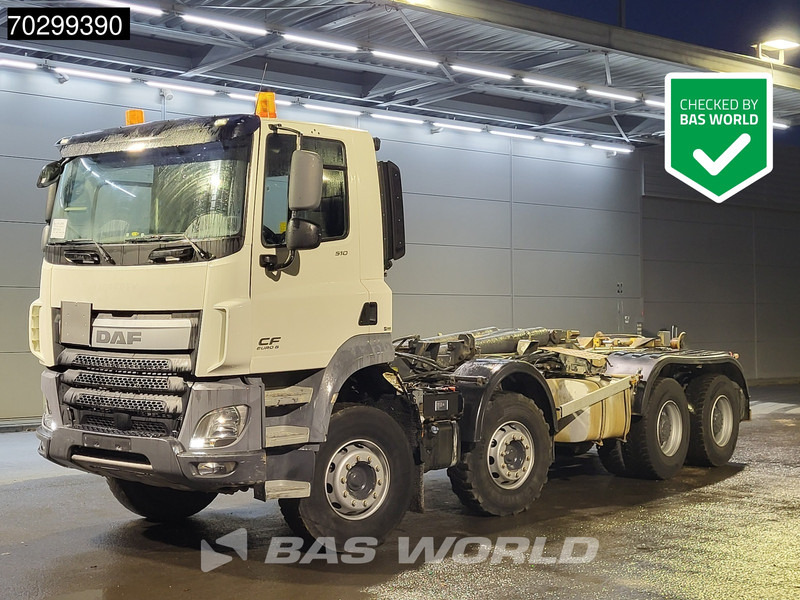 DAF CF 510 8X4 25t Dalby Hook Full Steel Manual Retarder Big-Axle Euro 6 - Φορτηγό φόρτωσης γάντζου: φωτογραφία 1 DAF CF 510 8X4 25t Dalby Hook Full Steel Manual Retarder Big-Axle Euro 6 - Φορτηγό φόρτωσης γάντζου: φωτογραφία 1