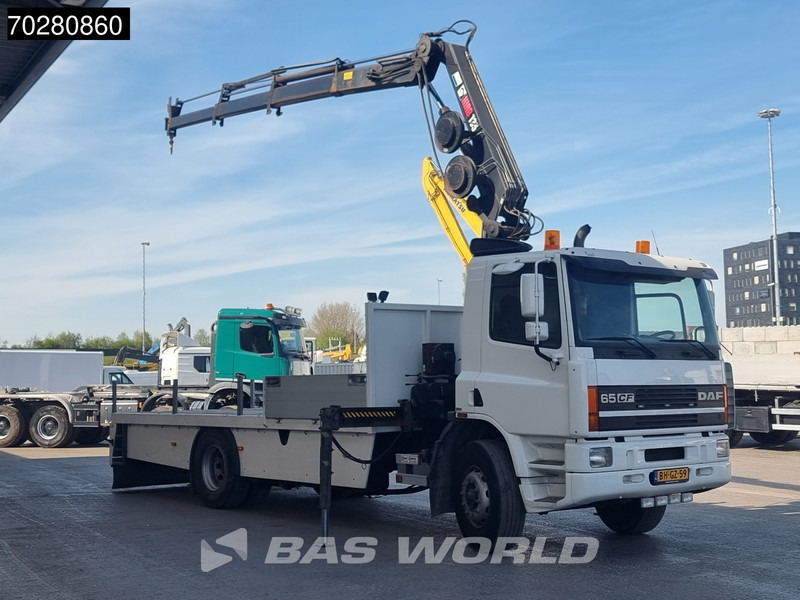 DAF CF65. 220 4X2 NL-Truck Hiab 135-3 Kran Crane Remote Euro 2 - Φορτηγό με ανοιχτή καρότσα, Φορτηγό με γερανό: φωτογραφία 2 DAF CF65. 220 4X2 NL-Truck Hiab 135-3 Kran Crane Remote Euro 2 - Φορτηγό με ανοιχτή καρότσα, Φορτηγό με γερανό: φωτογραφία 2