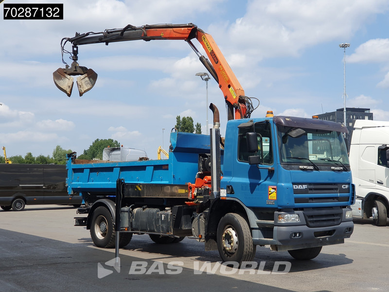 DAF CF75.310 4X2 Palfinger PK12000 Kran Crane 7m3 tipper Big-Axle Steelsuspension Euro 3 - Φορτηγό ανατρεπόμενο, Φορτηγό με γερανό: φωτογραφία 3 DAF CF75.310 4X2 Palfinger PK12000 Kran Crane 7m3 tipper Big-Axle Steelsuspension Euro 3 - Φορτηγό ανατρεπόμενο, Φορτηγό με γερανό: φωτογραφία 3