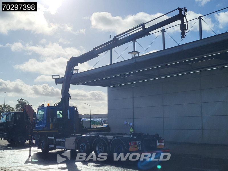 DAF CF85.410 FAQ CF85 8X2 Palfinger PK22002 EH Kran Crane + VDL S-20-6200 Lift+steering EEV - Φορτηγό φόρτωσης γάντζου, Φορτηγό με γερανό: φωτογραφία 2 DAF CF85.410 FAQ CF85 8X2 Palfinger PK22002 EH Kran Crane + VDL S-20-6200 Lift+steering EEV - Φορτηγό φόρτωσης γάντζου, Φορτηγό με γερανό: φωτογραφία 2