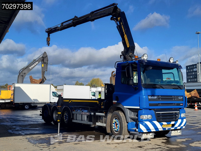 DAF CF85.410 FAQ CF85 8X2 Palfinger PK22002 EH Kran Crane + VDL S-20-6200 Lift+steering EEV - Φορτηγό φόρτωσης γάντζου, Φορτηγό με γερανό: φωτογραφία 3 DAF CF85.410 FAQ CF85 8X2 Palfinger PK22002 EH Kran Crane + VDL S-20-6200 Lift+steering EEV - Φορτηγό φόρτωσης γάντζου, Φορτηγό με γερανό: φωτογραφία 3