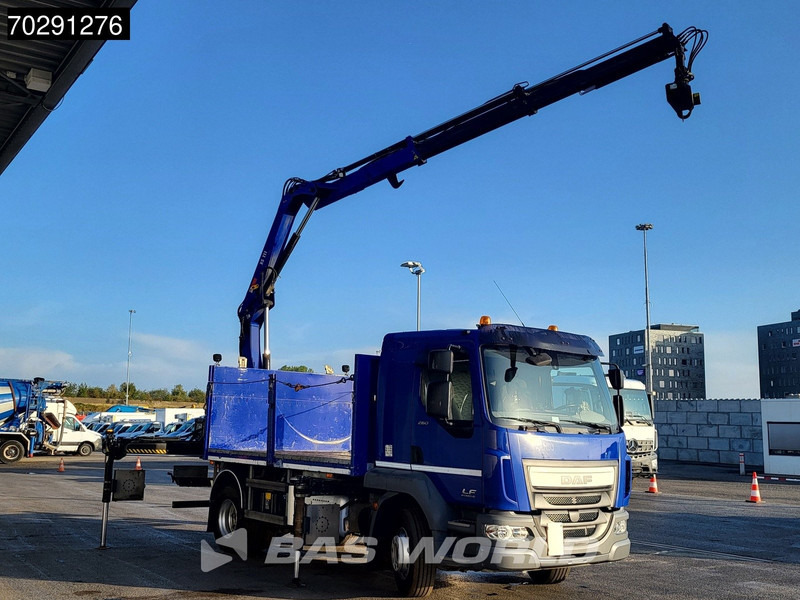 DAF LF 260 LF 4X2 HIAB 111 B-2 Hiduo Crane Automatic ACC Euro 6 - Φορτηγό με ανοιχτή καρότσα, Φορτηγό με γερανό: φωτογραφία 3 DAF LF 260 LF 4X2 HIAB 111 B-2 Hiduo Crane Automatic ACC Euro 6 - Φορτηγό με ανοιχτή καρότσα, Φορτηγό με γερανό: φωτογραφία 3