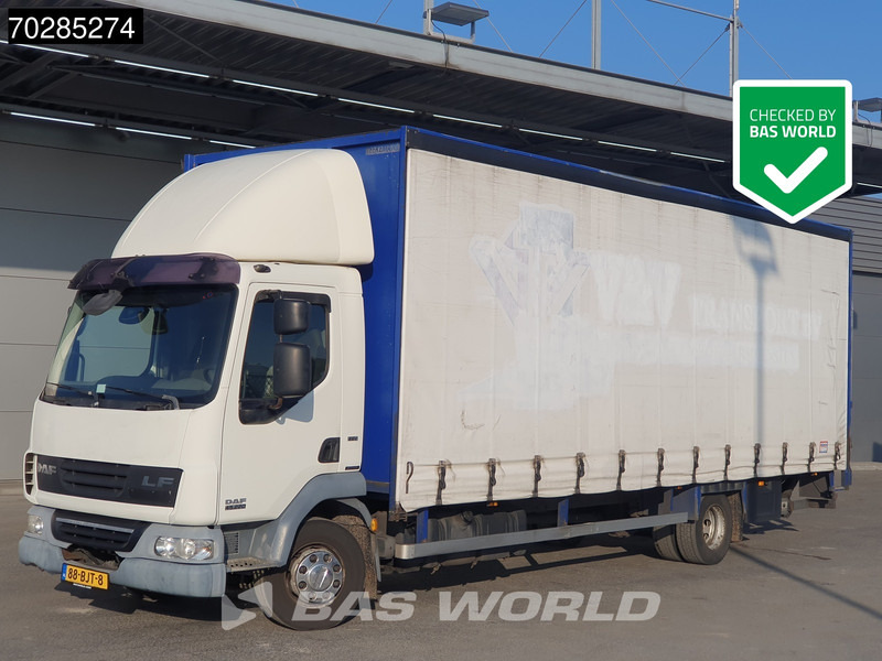 DAF LF45.220 LF 4X2 12tons NL-Truck Automatic 1500kg Ladebordwand EEV - Φορτηγό μουσαμάς: φωτογραφία 1 DAF LF45.220 LF 4X2 12tons NL-Truck Automatic 1500kg Ladebordwand EEV - Φορτηγό μουσαμάς: φωτογραφία 1