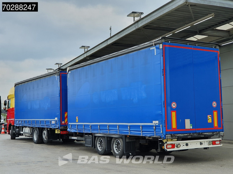 DAF XF 450 6X2 Combi Lift Axle ACC Euro 6 - Φορτηγό μουσαμάς: φωτογραφία 2 DAF XF 450 6X2 Combi Lift Axle ACC Euro 6 - Φορτηγό μουσαμάς: φωτογραφία 2