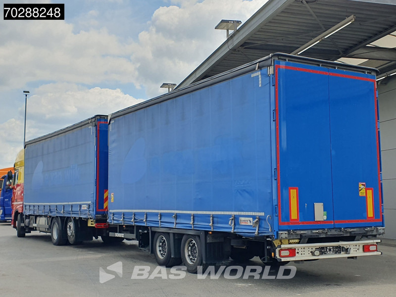 DAF XF 450 6X2 Combi Lift Axle ACC Euro 6 - Φορτηγό μουσαμάς: φωτογραφία 2 DAF XF 450 6X2 Combi Lift Axle ACC Euro 6 - Φορτηγό μουσαμάς: φωτογραφία 2