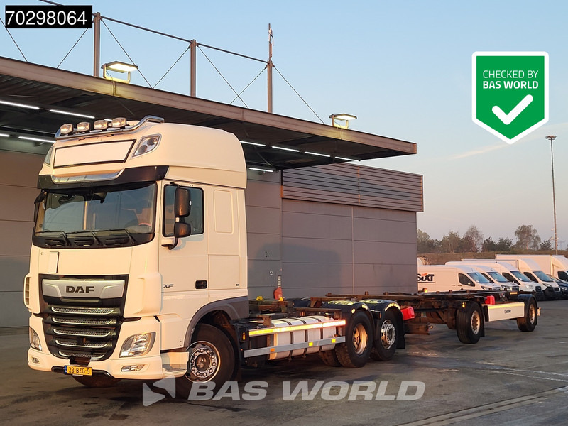 DAF XF 450 XF 6X2 NL-Truck Combi Retarder 2xTanks Lift-axle Standairco ACC Euro 6 - Φορτηγό μεταφοράς εμπορευματοκιβωτίων/ Κινητό αμάξωμα: φωτογραφία 1 DAF XF 450 XF 6X2 NL-Truck Combi Retarder 2xTanks Lift-axle Standairco ACC Euro 6 - Φορτηγό μεταφοράς εμπορευματοκιβωτίων/ Κινητό αμάξωμα: φωτογραφία 1