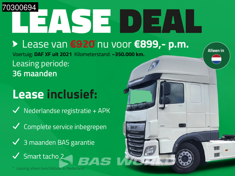 DAF XF 480 4X2 36 Maanden LEASE €899,-! NL-Truck SSC 2xTanks ACC LED Euro 6 - Τράκτορας: φωτογραφία 2 DAF XF 480 4X2 36 Maanden LEASE €899,-! NL-Truck SSC 2xTanks ACC LED Euro 6 - Τράκτορας: φωτογραφία 2