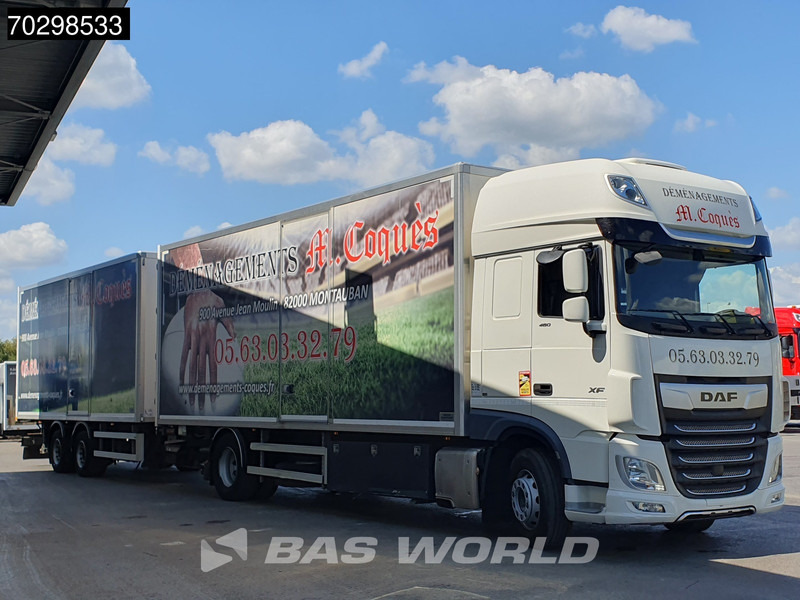 DAF XF 480 4X2 NL Combi 1500kg Ladebordwand Retarder Standklima Automatic ACC Euro 6 - Φορτηγό κόφα: φωτογραφία 3 DAF XF 480 4X2 NL Combi 1500kg Ladebordwand Retarder Standklima Automatic ACC Euro 6 - Φορτηγό κόφα: φωτογραφία 3