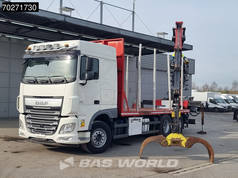 DAF XF 510 6X4 Jonsered Z-Crane SC ACC Retarder Euro 6 - Φορτηγό ξυλείας, Φορτηγό με γερανό: φωτογραφία 5 DAF XF 510 6X4 Jonsered Z-Crane SC ACC Retarder Euro 6 - Φορτηγό ξυλείας, Φορτηγό με γερανό: φωτογραφία 5