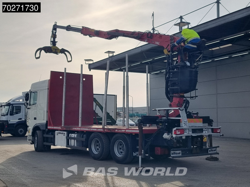 DAF XF 510 6X4 Jonsered Z-Crane SC ACC Retarder Euro 6 - Φορτηγό ξυλείας, Φορτηγό με γερανό: φωτογραφία 2 DAF XF 510 6X4 Jonsered Z-Crane SC ACC Retarder Euro 6 - Φορτηγό ξυλείας, Φορτηγό με γερανό: φωτογραφία 2