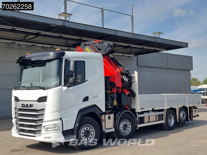 DAF XF 530 8X2 NEW Palfinger PK580 TEC Kran Crane Fly-Jib 2.5t Winch Lift+Lenkasche Retarder - Φορτηγό με ανοιχτή καρότσα, Φορτηγό με γερανό: φωτογραφία 2 DAF XF 530 8X2 NEW Palfinger PK580 TEC Kran Crane Fly-Jib 2.5t Winch Lift+Lenkasche Retarder - Φορτηγό με ανοιχτή καρότσα, Φορτηγό με γερανό: φωτογραφία 2