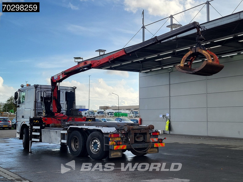 DAF XF105.410 XF 6X2 NL-Truck HMF 1643 Z2 Crane 24T Container system Lift+Steering-Axle Euro 5 - Φορτηγό με σύστημα καλωδίων, Φορτηγό με γερανό: φωτογραφία 2 DAF XF105.410 XF 6X2 NL-Truck HMF 1643 Z2 Crane 24T Container system Lift+Steering-Axle Euro 5 - Φορτηγό με σύστημα καλωδίων, Φορτηγό με γερανό: φωτογραφία 2