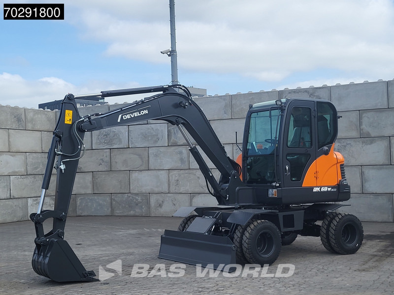 Develon DX60 WN ECO-1 A/C - Τροχοφόρος εκσκαφέας: φωτογραφία 2 Develon DX60 WN ECO-1 A/C - Τροχοφόρος εκσκαφέας: φωτογραφία 2