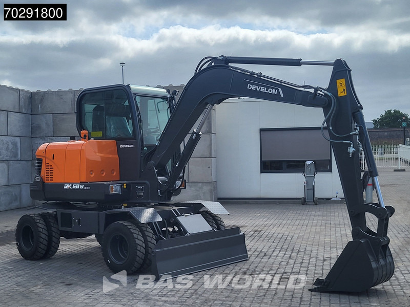 Develon DX60 WN ECO-1 A/C - Τροχοφόρος εκσκαφέας: φωτογραφία 5 Develon DX60 WN ECO-1 A/C - Τροχοφόρος εκσκαφέας: φωτογραφία 5
